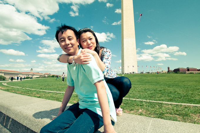 Cindy and Hua Engagement Photo Shoot, Washington DC, Virginia