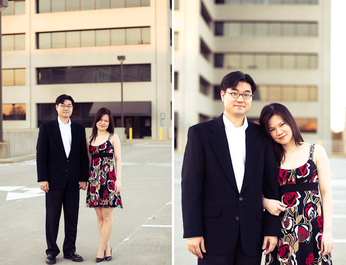 Rose and Danny Engagement Photo Shoot in Fairfax, Virginia