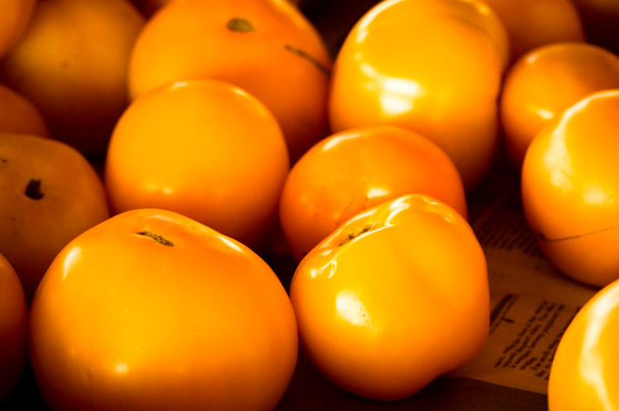 Orangy tomatoes