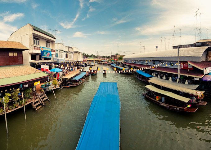 amphoe amphawa, samut songkhram province, thailand