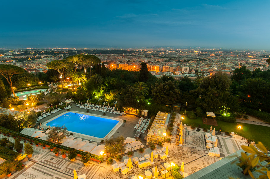 Rome at night