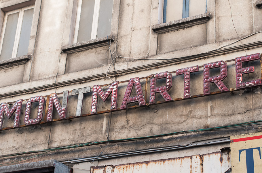 Montmartre is pretty run down.